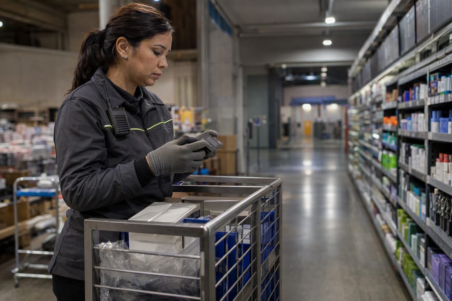 Equipo de tienda coordina la recepción de mercadería y el fulfilment de pedidos.